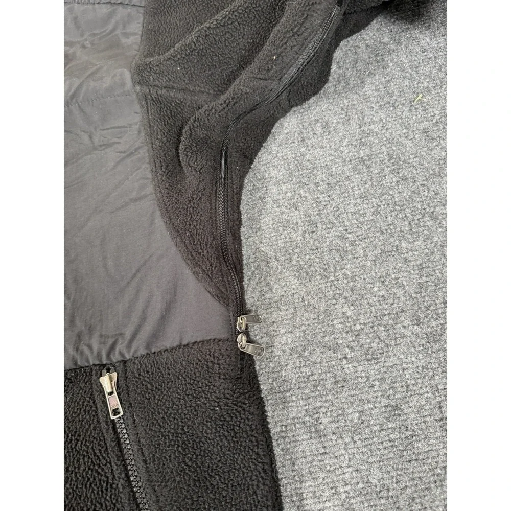 Vintage The North Face Denali Jacket Mens Medium Black Polartec Fleece Full Zip